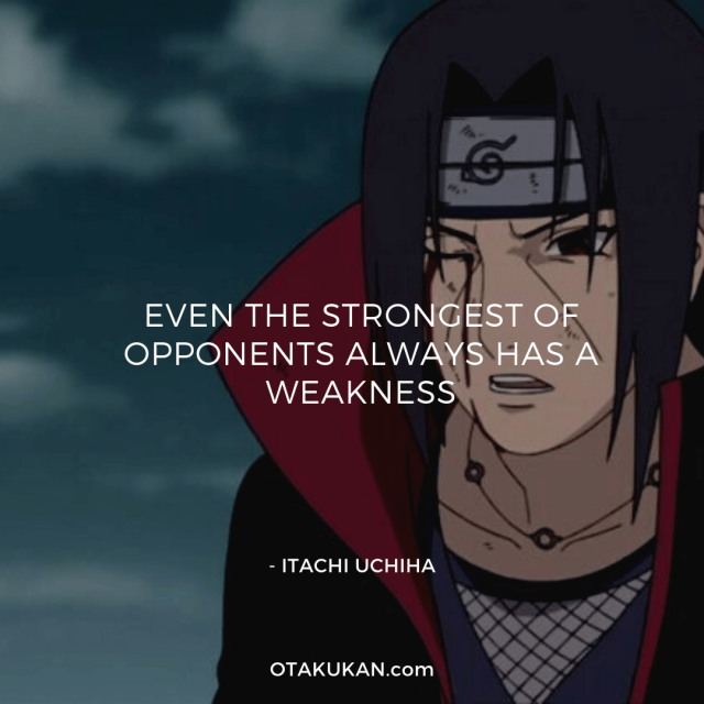 Best Itachi Uchiha Quotes | OtaKuKan