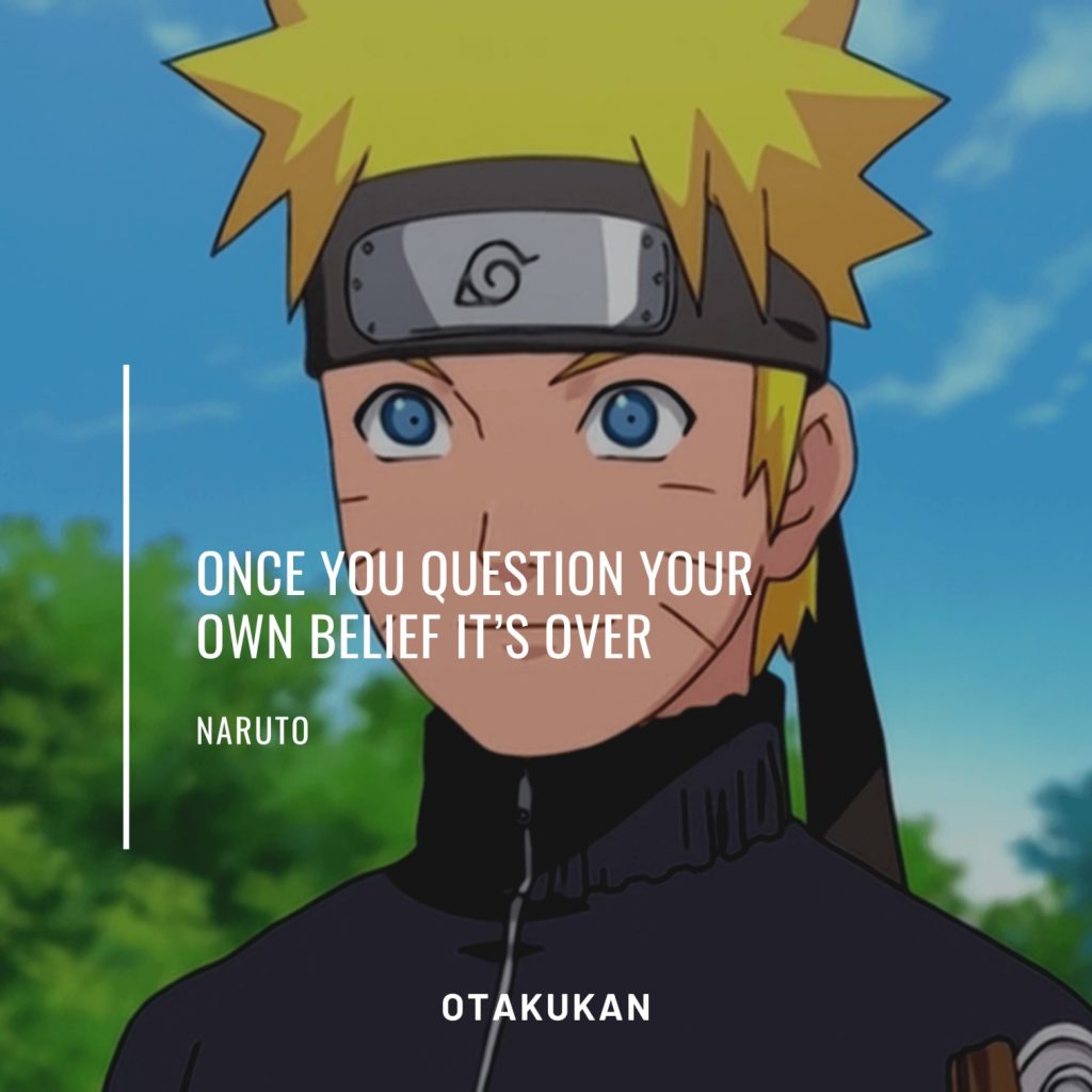 naruto inspirational quotes