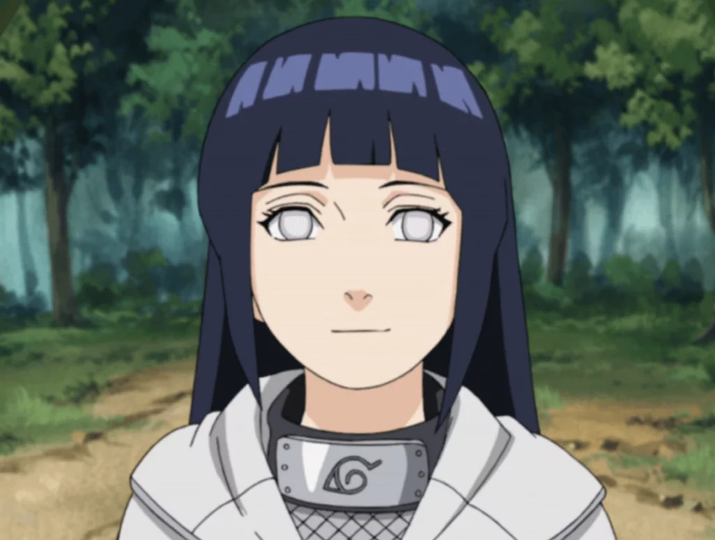 Hinata Hyuga - Hinata is a ninja from the Hyuga clan in Konoha village who has a Black Hair