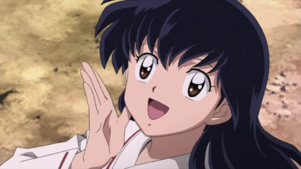 Kagome Higurashi is Main Female Character in InuYasha With Long Black Hair