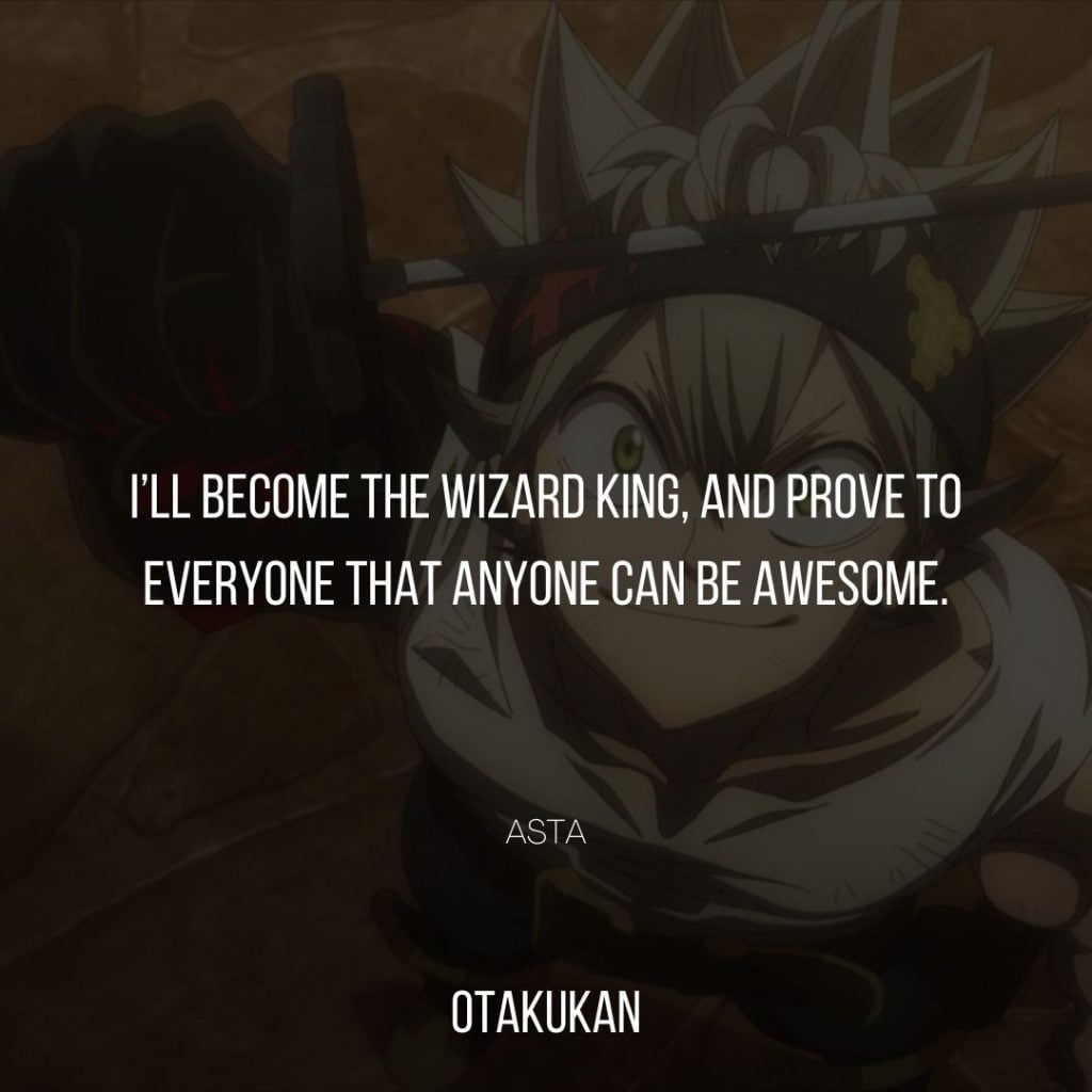 I’ll become the Wizard King, and prove to everyone that anyone can be awesome.