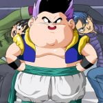 Dragon Ball Super Super Hero Gets New art featuring Fat Gotenks