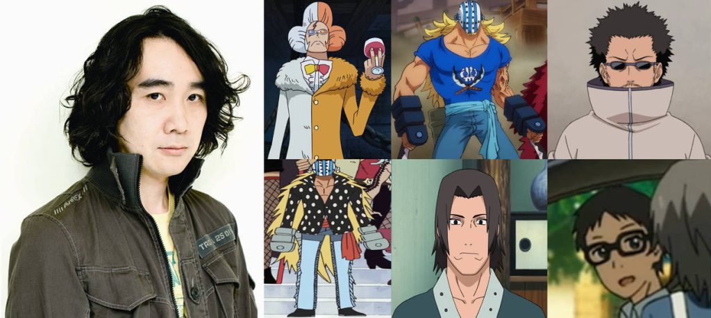 Fugaku Uchiha and Shibi Aburame (Shino's father) are filled by the same voice actor, Kenji Hamada.