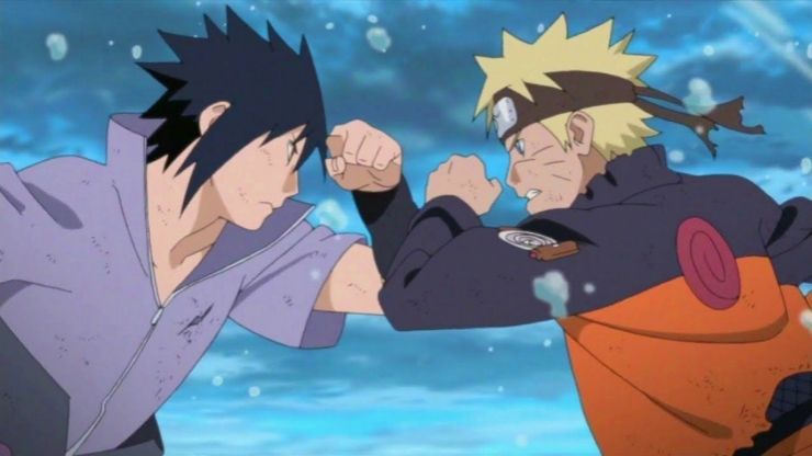 Naruto and Sasuke