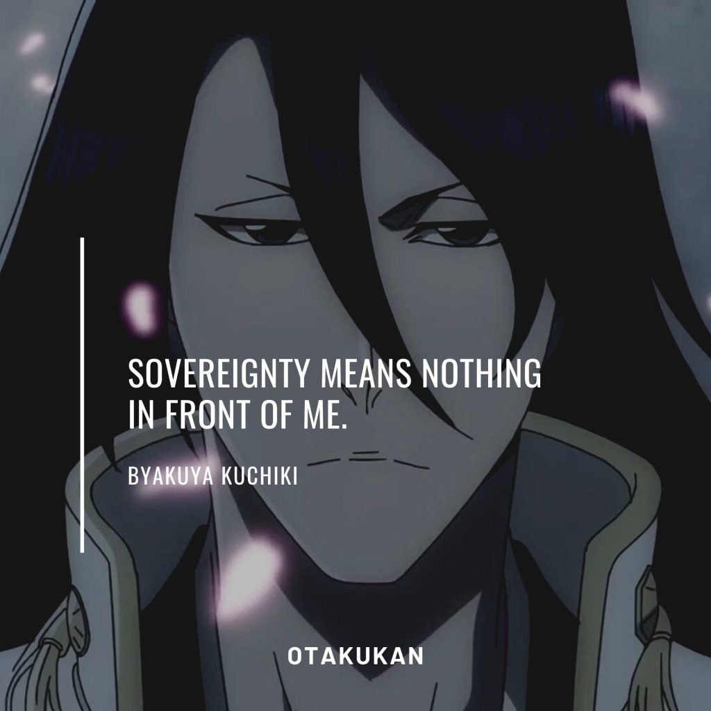 Sovereignty means nothing in front of me