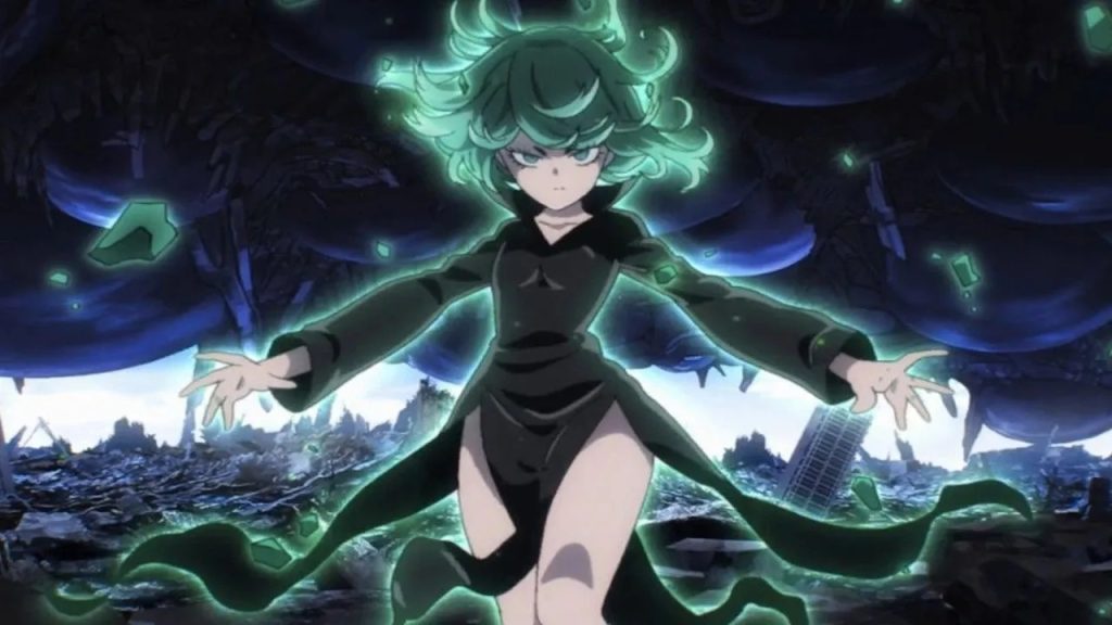 Tatsumaki is not wearing panties.