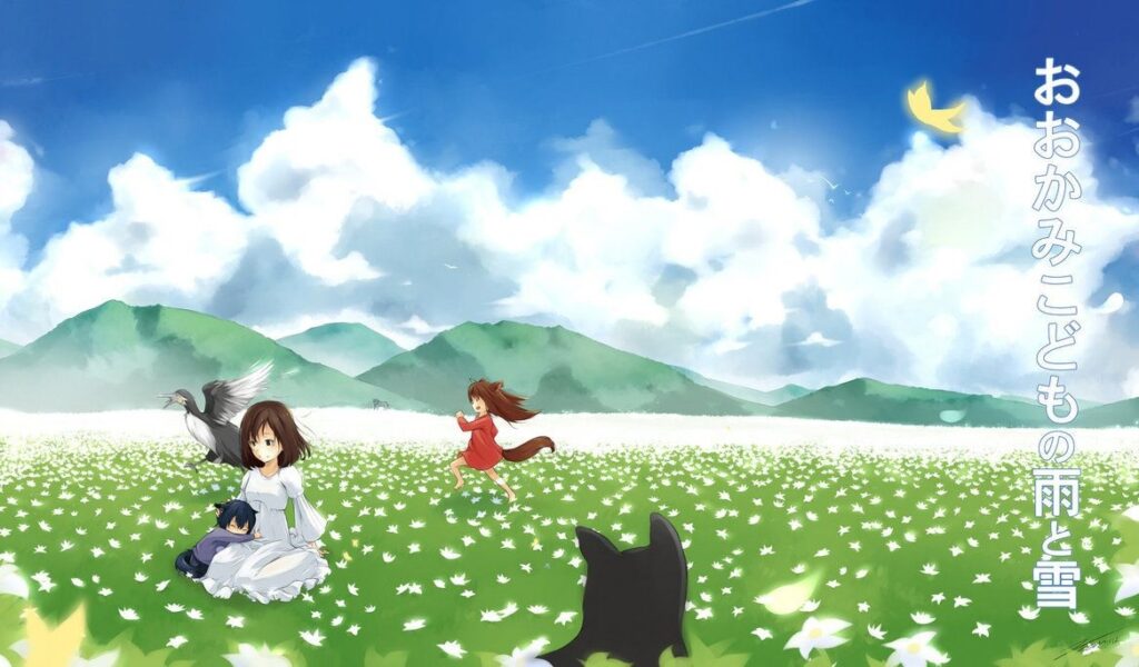 Ookami Kodomo no Ame to Yuki (Wolf Children)