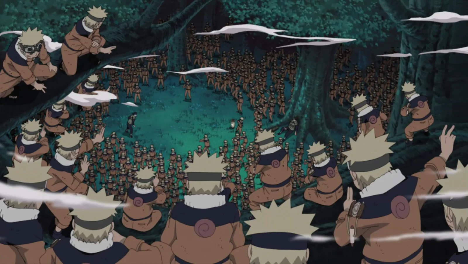 Why Does Naruto use the shadow clone Jutsu so much