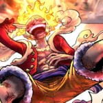 One Piece New artwork shows Luffy in his Gear 5 form