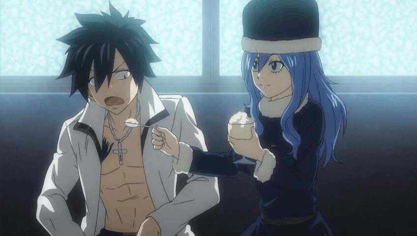 Gray Fullbuster and Juvia Lockser