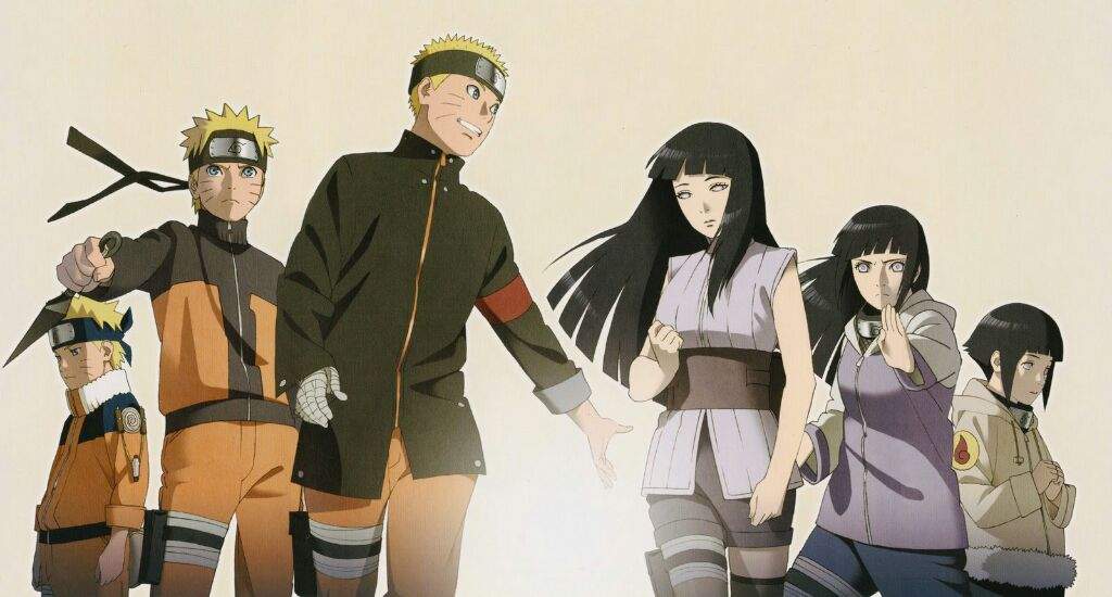 Naruto Uzumaki and Hinata Hyuga