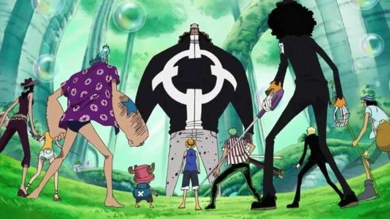 After letting the Straw Hat Pirates survive encounters on Thriller Bark and the Sabaody Archipelago