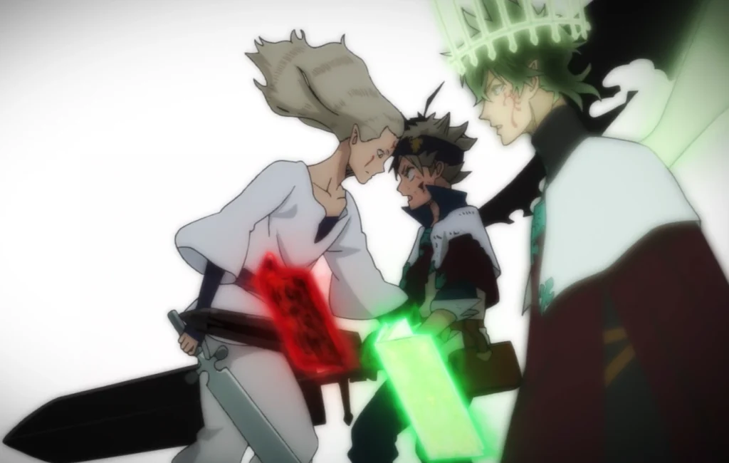 Asta and Yuno vs Licht