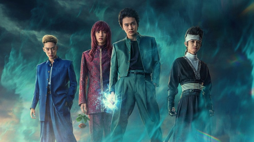 Which arcs does Yu Yu Hakusho live-action cover?