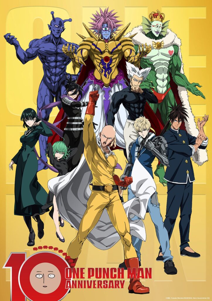 One Punch Man 10th Anniversary Visual 