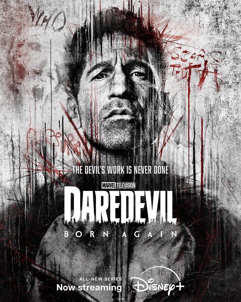 The Punisher Poster for Daredevil Born Again